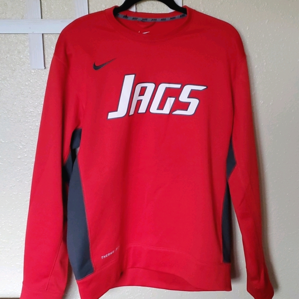 Nike South Alabama Jags Therma Fit Jersey Red MED